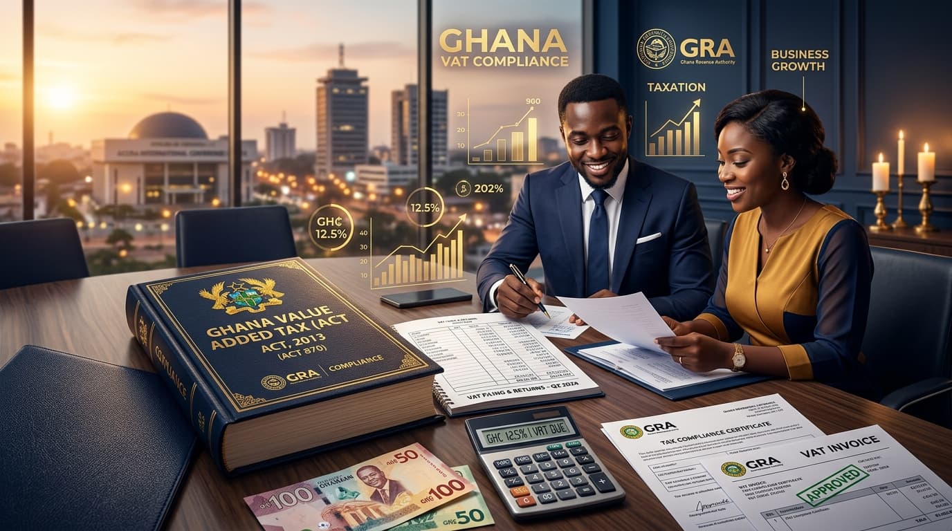 Demystifying Ghana's Value Added Tax Act (Act 870): The Executive Strategic Playbook for SMEs, MSMEs, Diasporas, and Foreign Investors